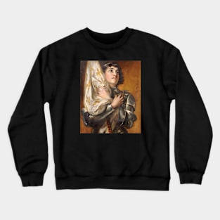 St Joan of Arc Am Not Afraid I Was Born Do This Saint Crewneck Sweatshirt